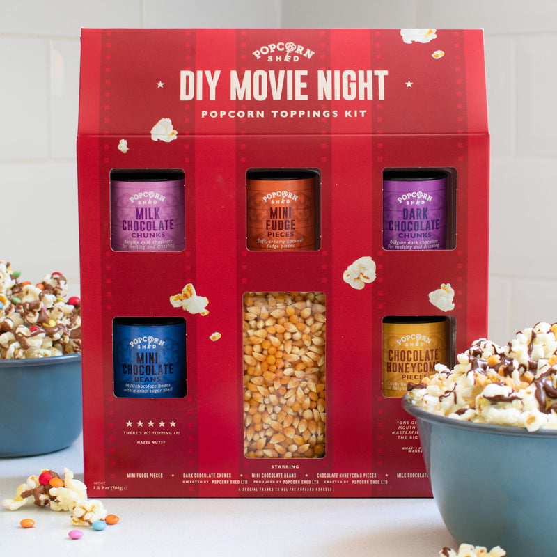 Popcorn Toppings Kit - Make Your Own Popcorn - Popcorn Shed