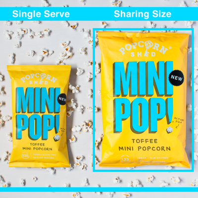 Toffee Mini Pop!® Sharing Bag - Popcorn Shed