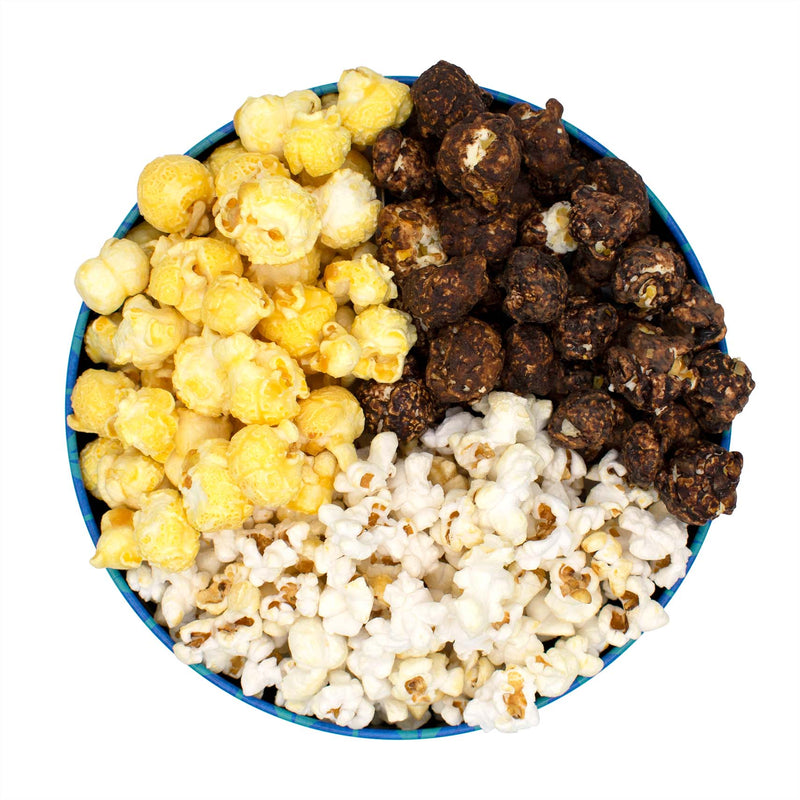 Vegan Popcorn Selection Gift Tin - Popcorn Shed