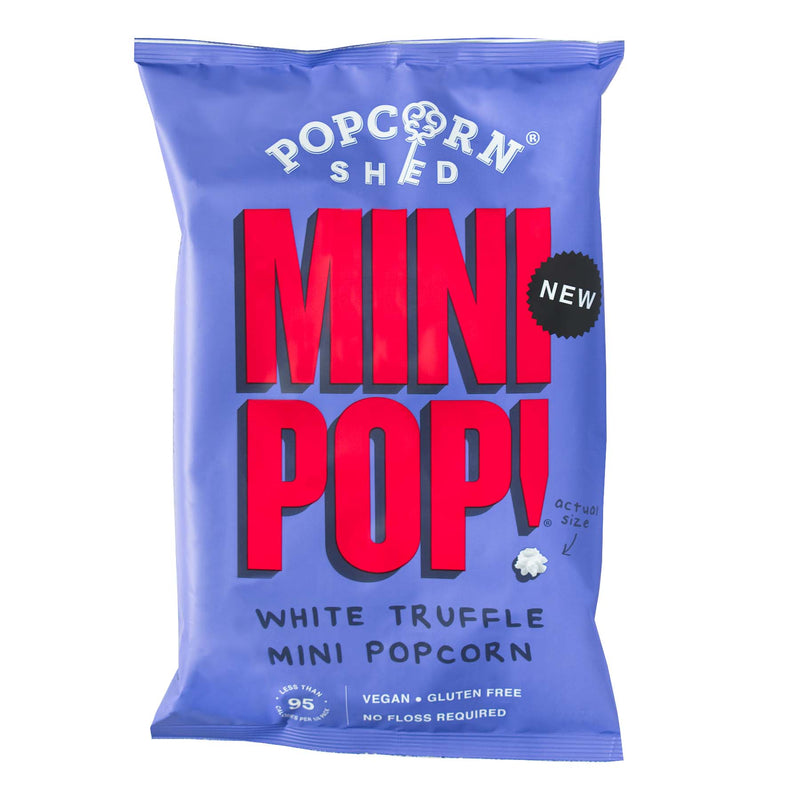 White Truffle Mini Pop!® Sharing Bag - Popcorn Shed