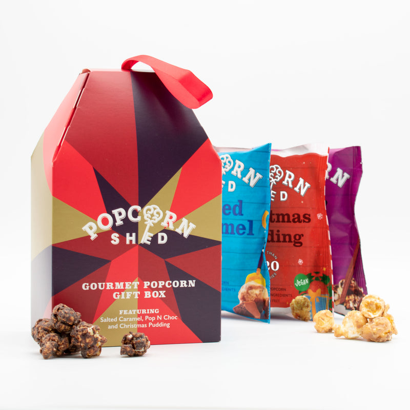 Christmas Gourmet Popcorn Gift Bauble - Popcorn Shed