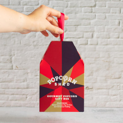 Christmas Gourmet Popcorn Gift Bauble - Popcorn Shed