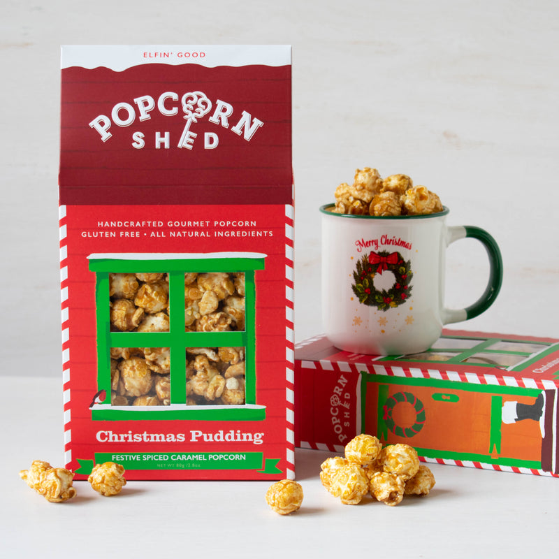 Christmas Pudding Shed - Popcorn Shed